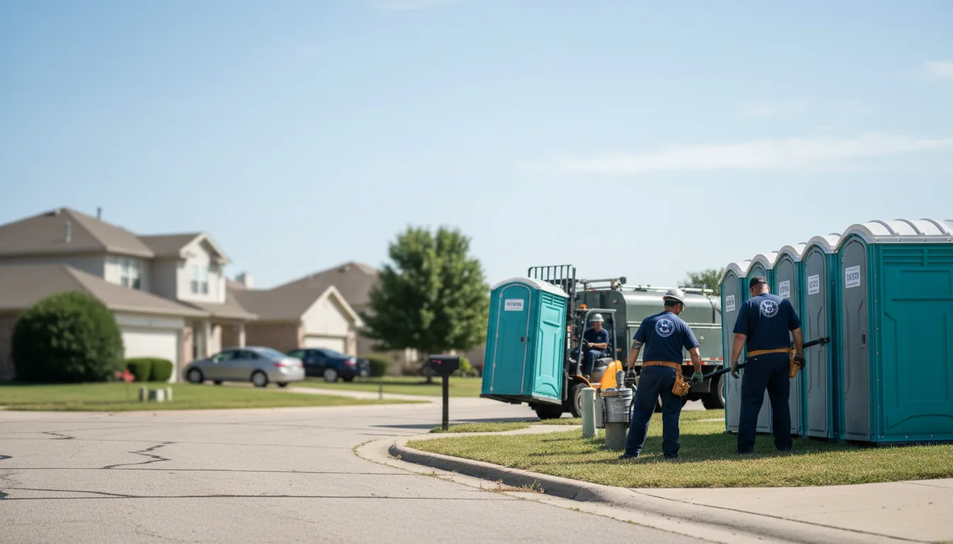 Porta Potty Rental in Waterville, KS near me